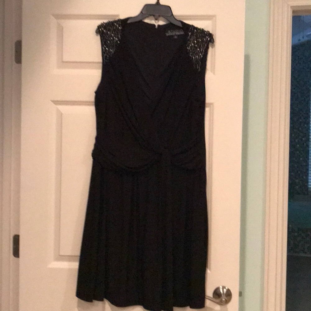 Badgley Mischka little black dress